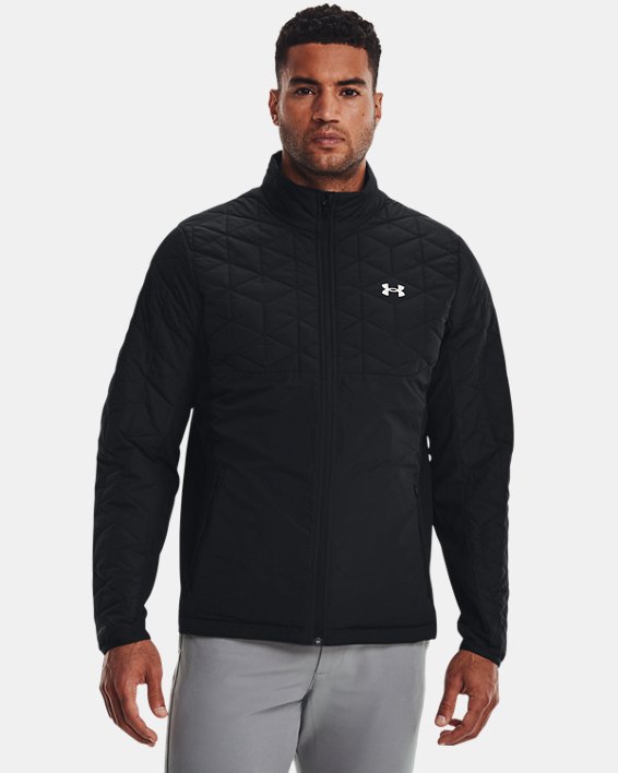 Men's UA Storm ColdGear® Reactor Golf Hybrid Jacket, Black, pdpMainDesktop image number 0